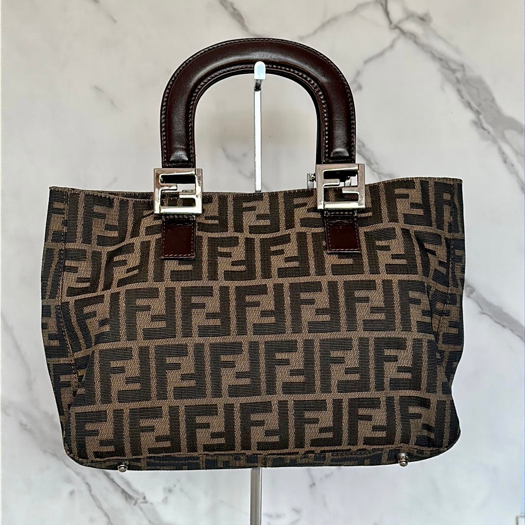 Fendi Zucca Bag, Preowned