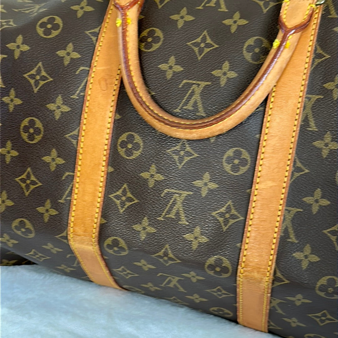 Louis Vuitton Monogram Keepall Bandouliere 55, Preowned