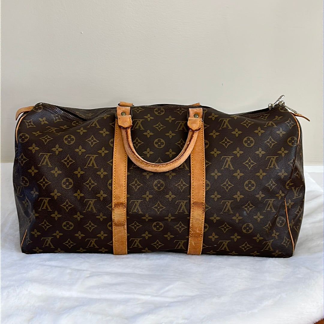 Louis Vuitton Monogram Keepall 50, Preowned