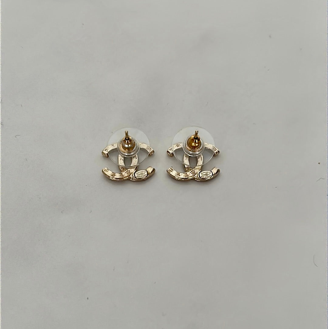 Chanel CC Earrings, Preowned