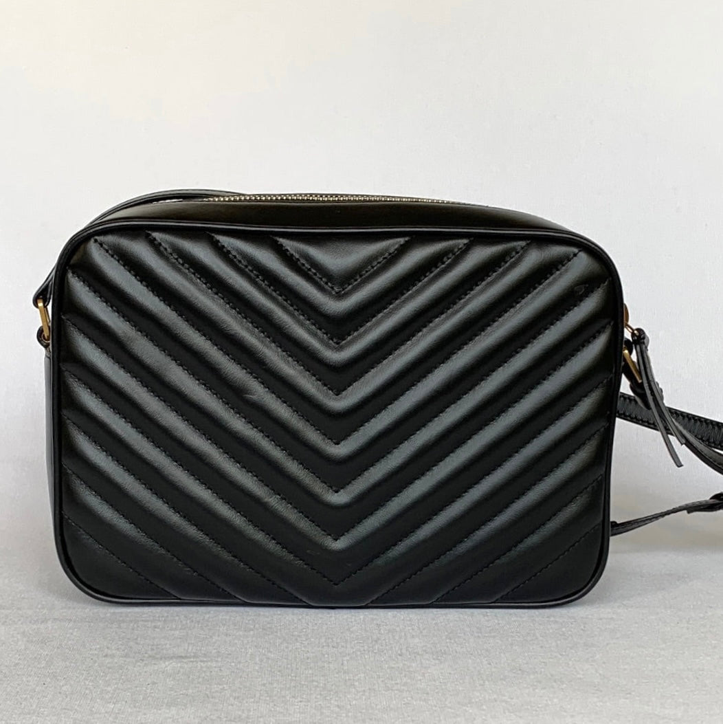 Saint Laurent Lou Matelassé Leather Camera Bag, New in Dustbag