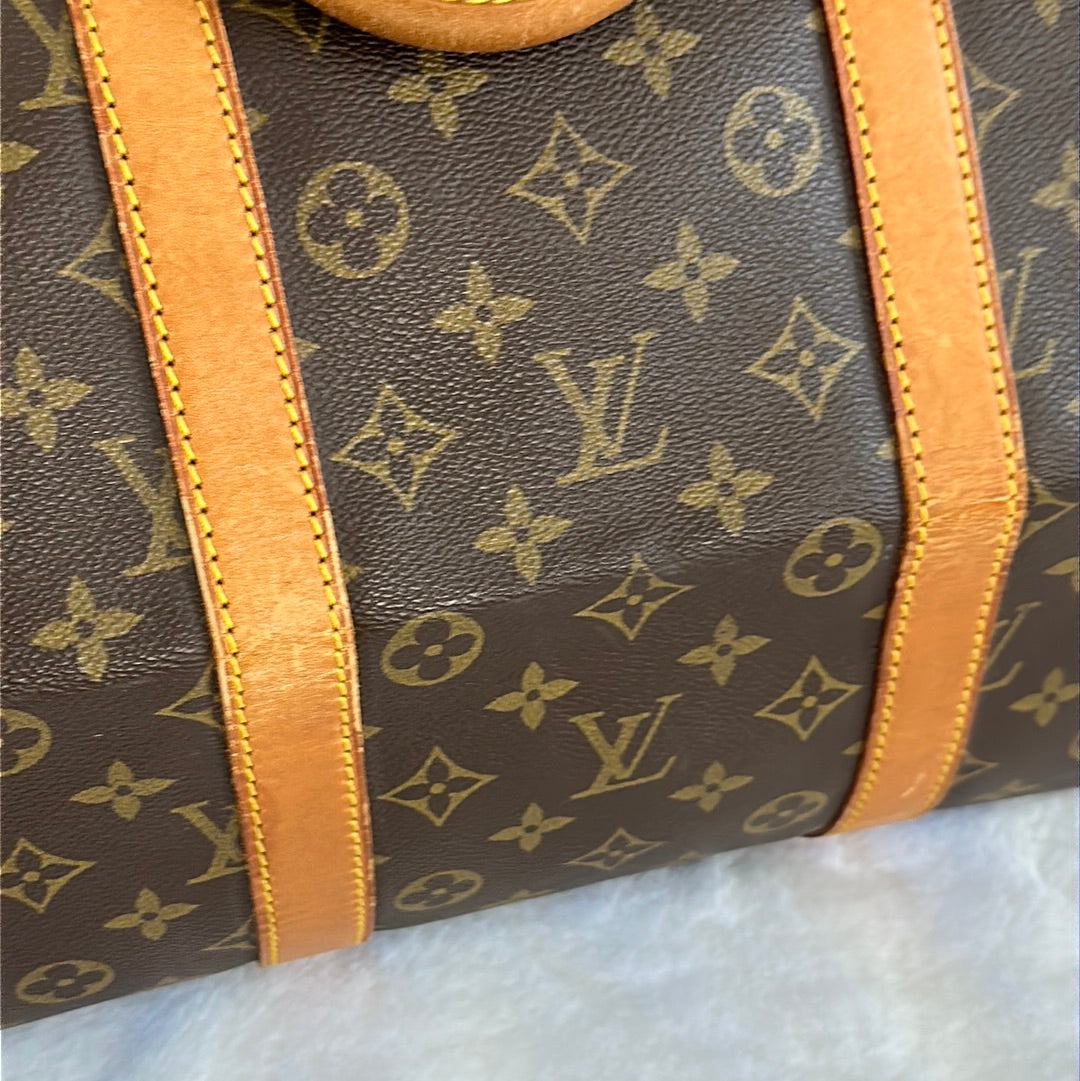 Louis Vuitton Monogram Keepall Bandouliere 55, Preowned