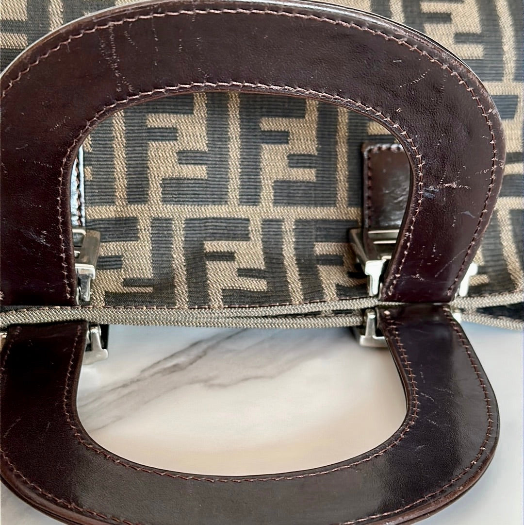 Fendi Zucca Bag, Preowned