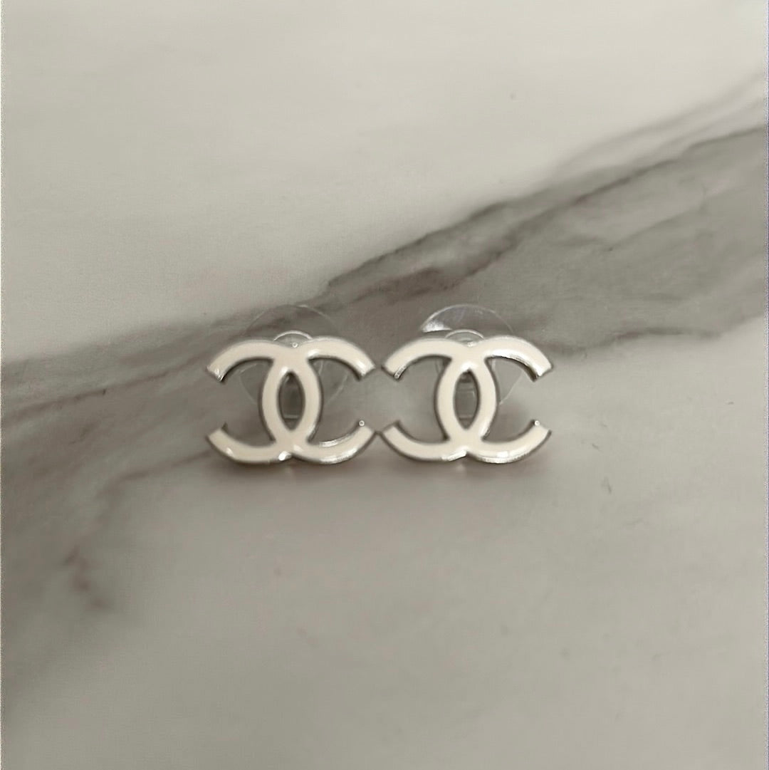 Chanel CC Earrings, Preowned