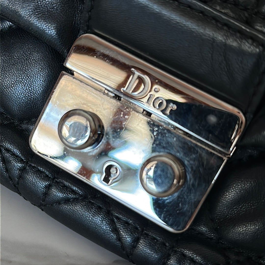 Dior Cannage Flap Bag, Preowned
