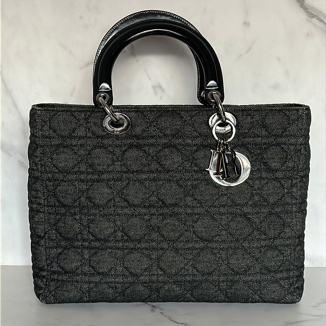 Christian Dior Lady Dior Large, Preowned