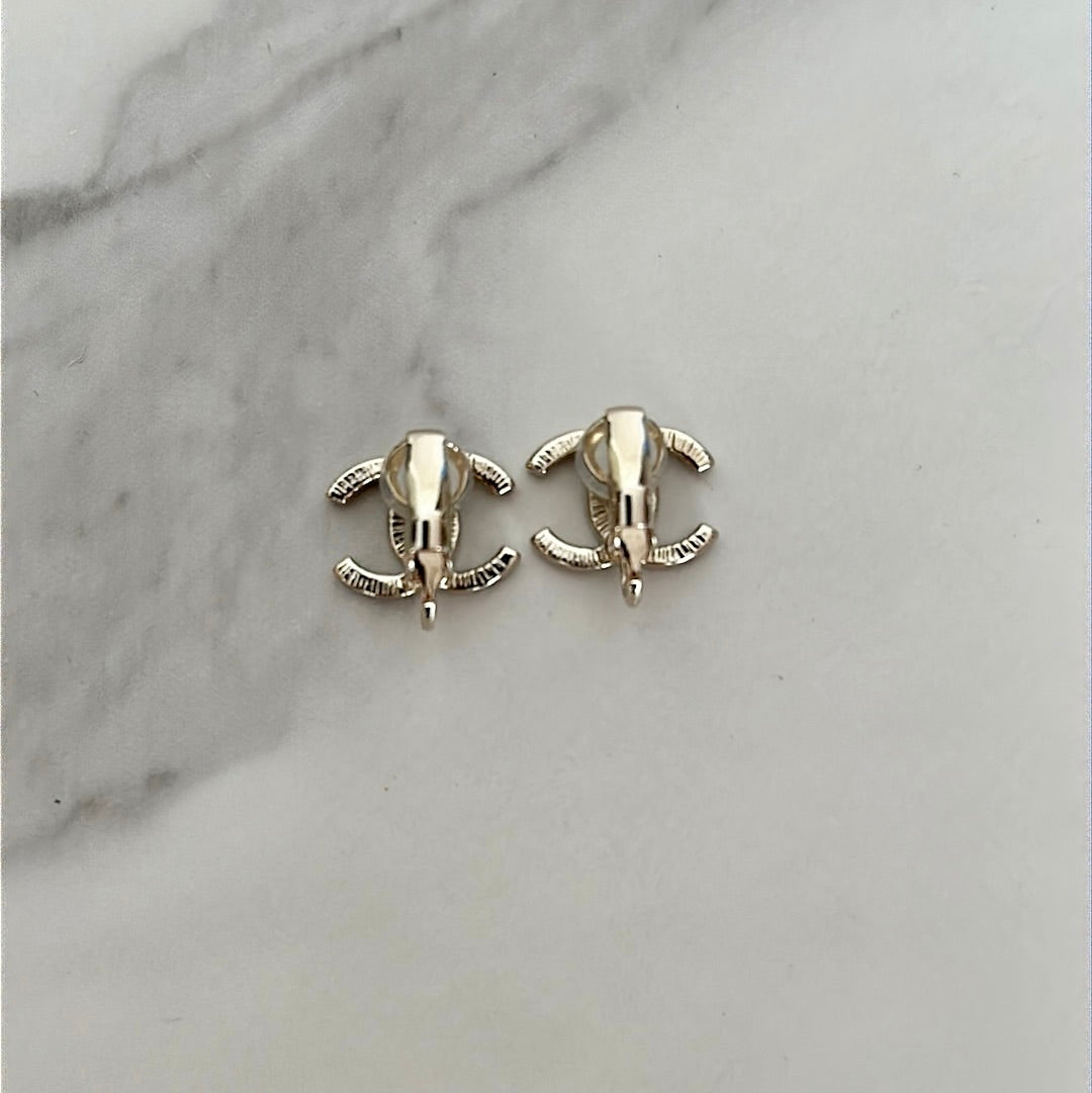 Chanel CC Earrings, Preowned